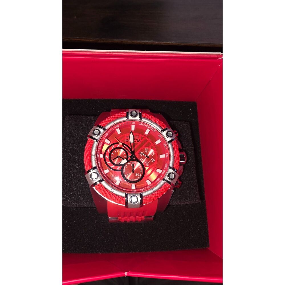 Invicta Bolt Girdex 52mm, Steel, Red - Picture 3 of 5